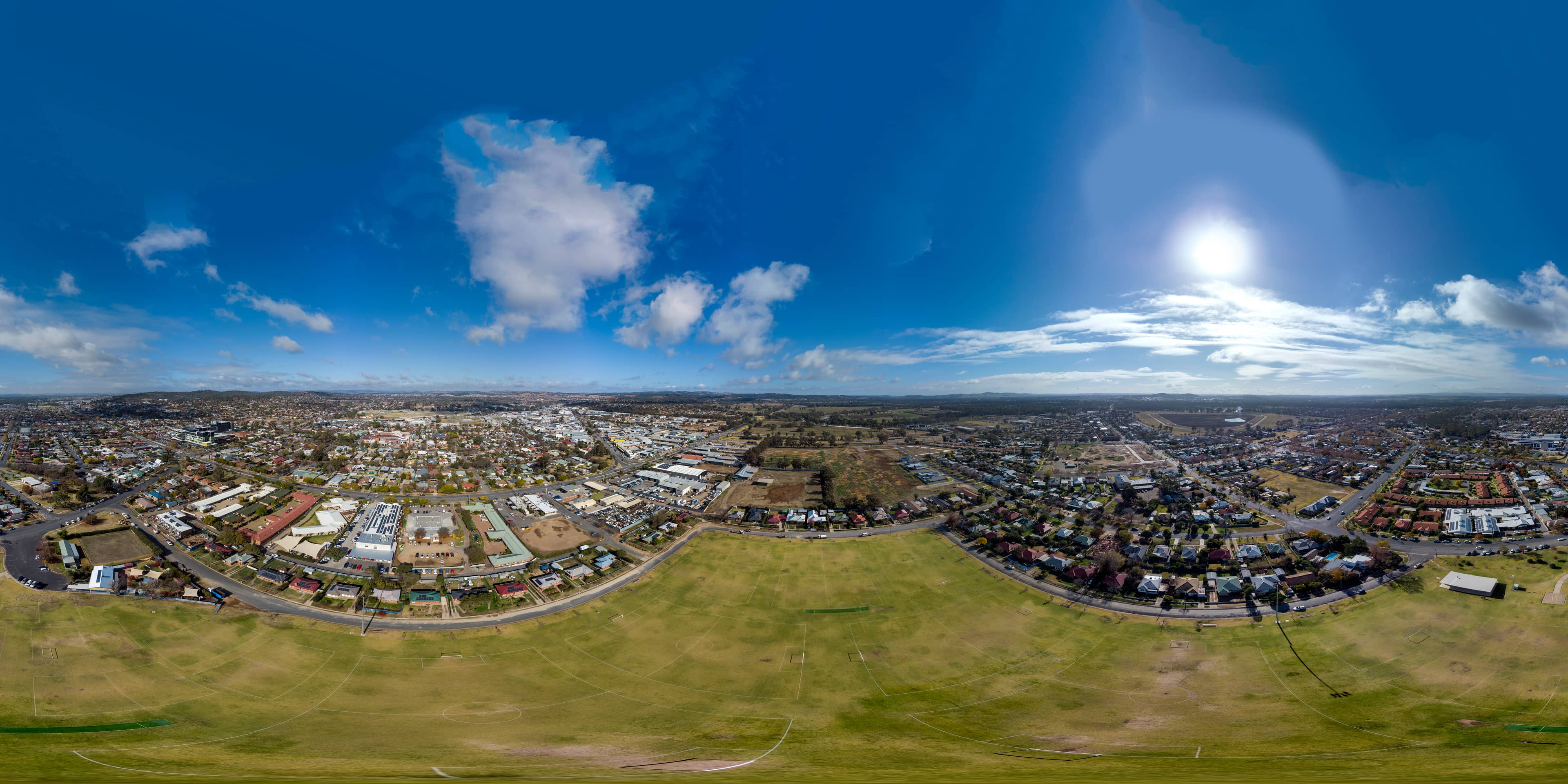 Bird's-Eye View of Nara Park