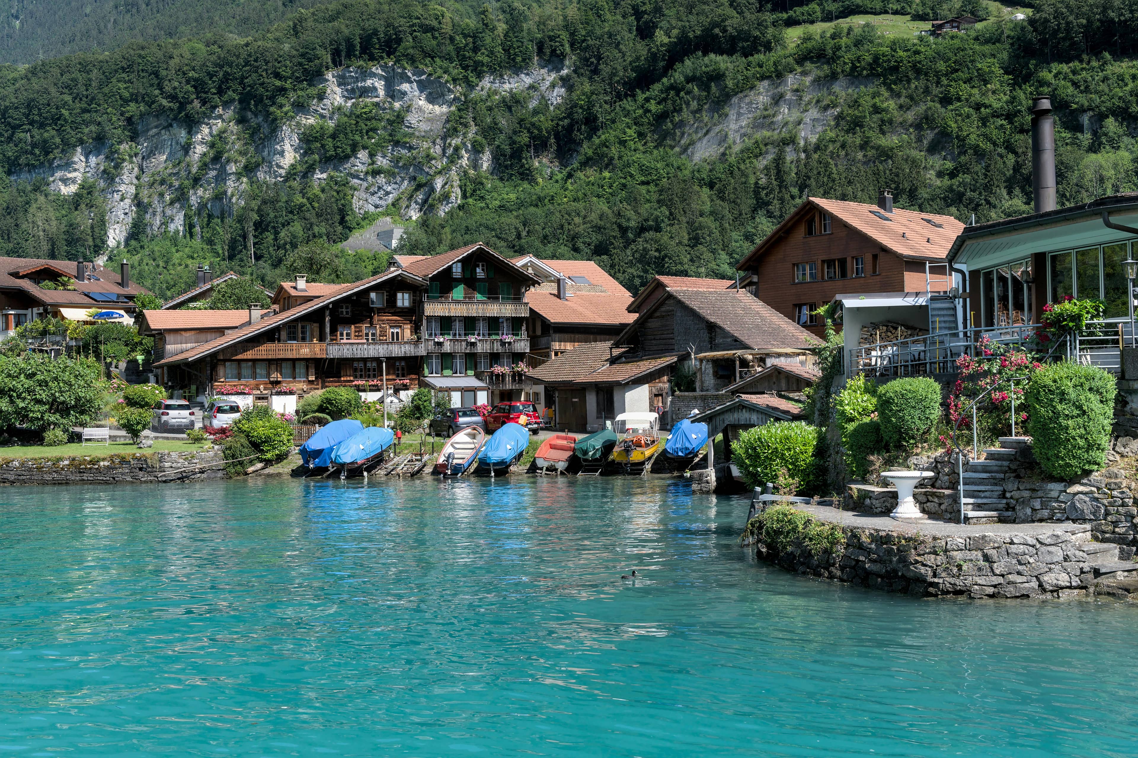 Iseltwald Village & Dock