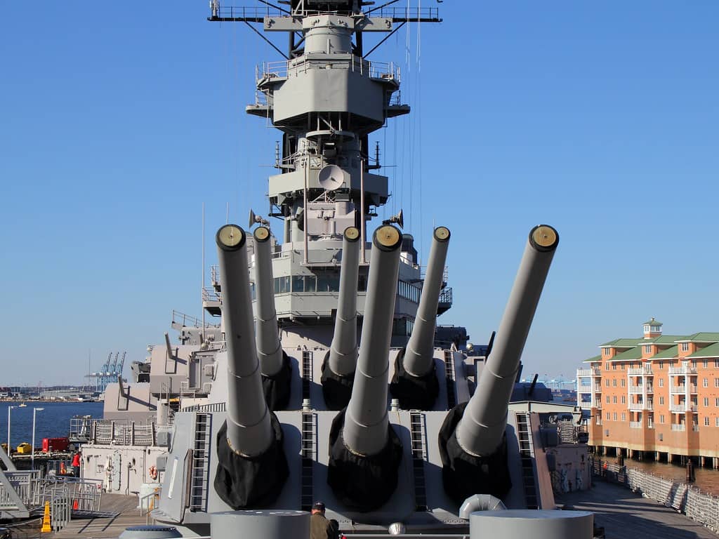 16-inch Gun Turrets