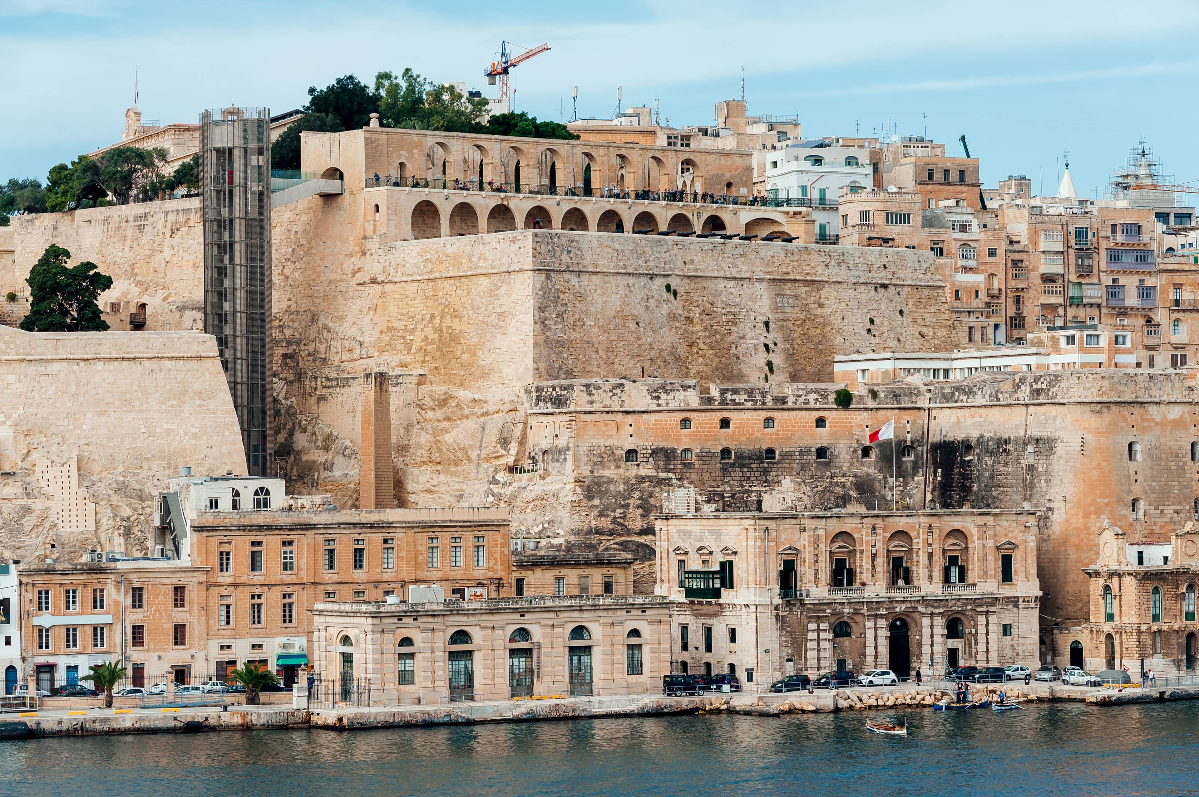 Stunning Valletta Fortress Location