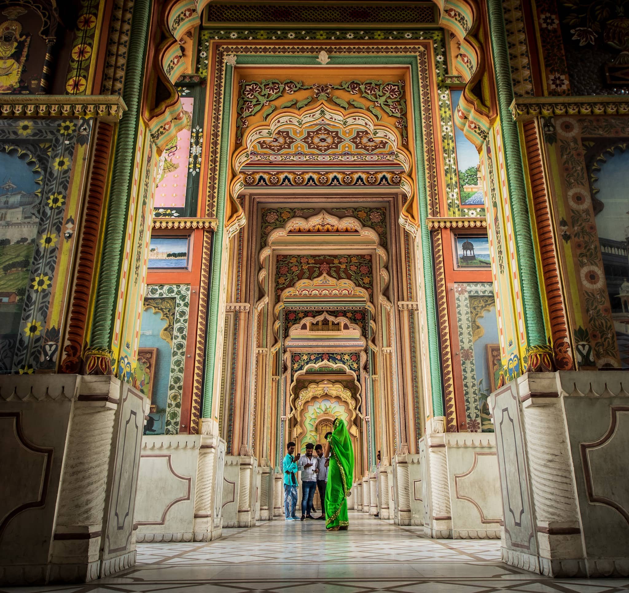 Tranquil Temple Atmosphere