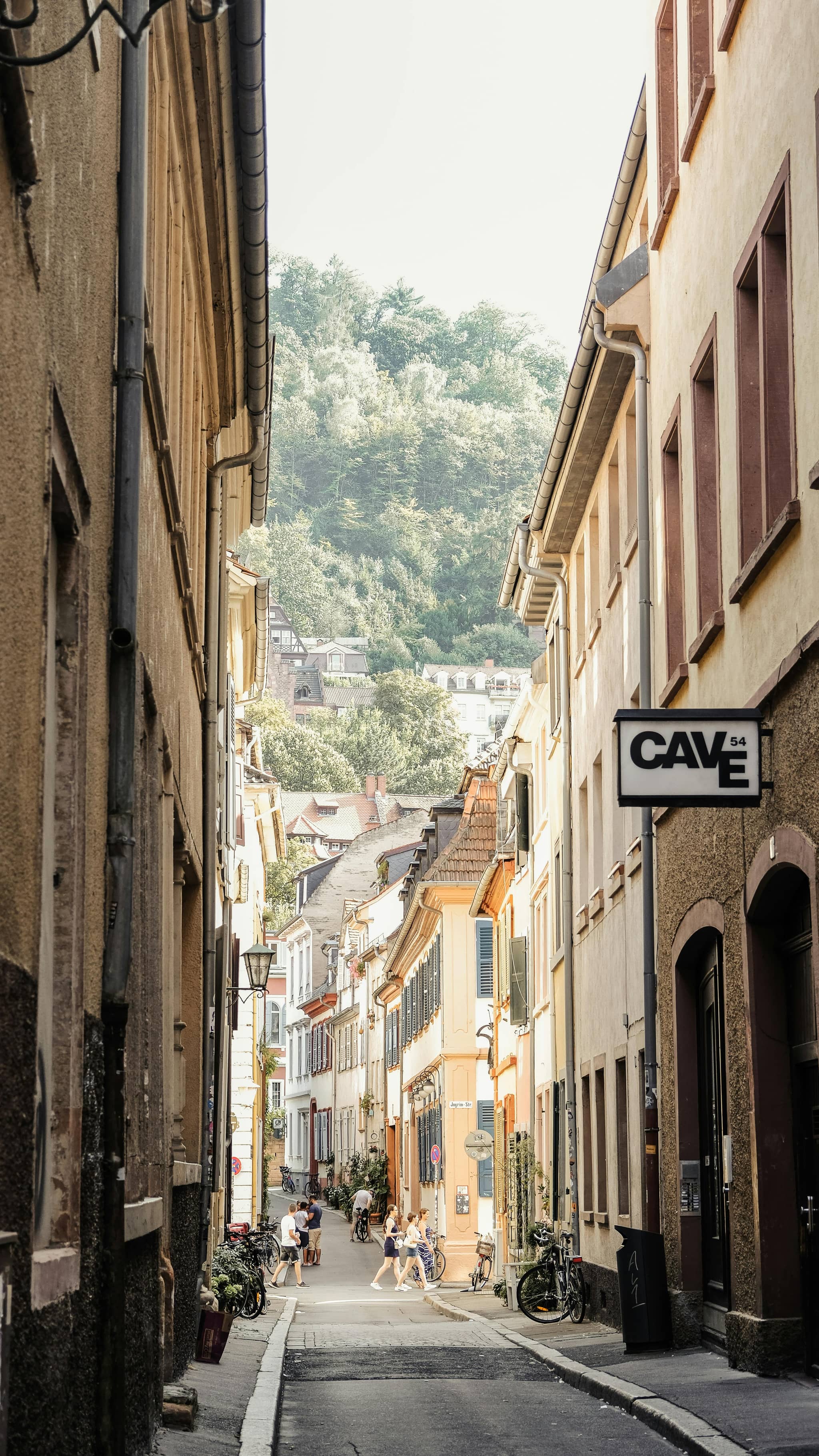Winding Cobblestone Streets