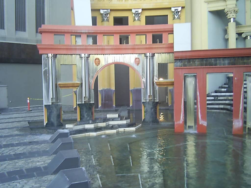 Water Features and Shady Benches