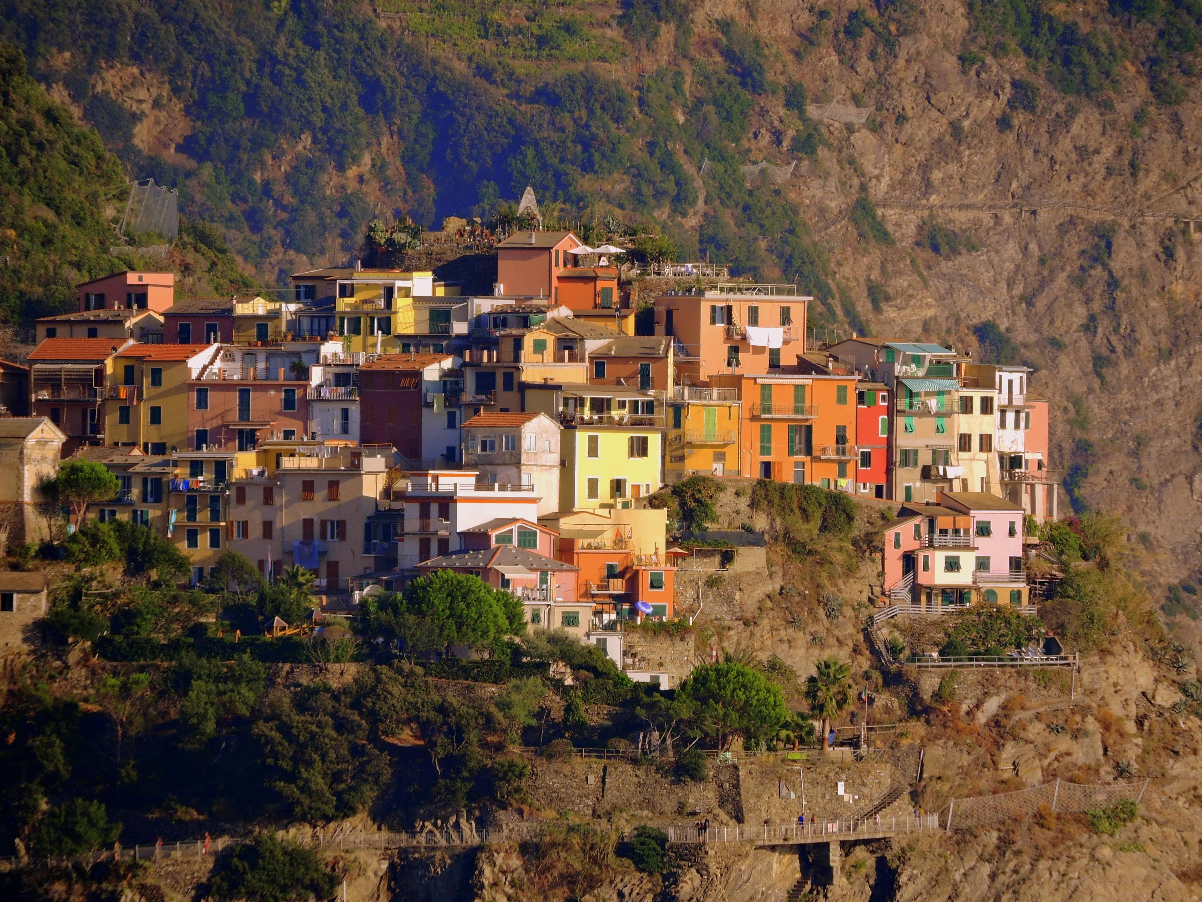 Corniglia's Colorful Streets