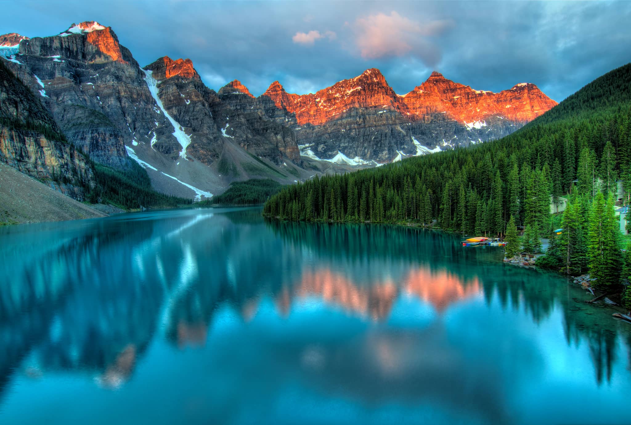 Lower Waterfowl Lake Serenity