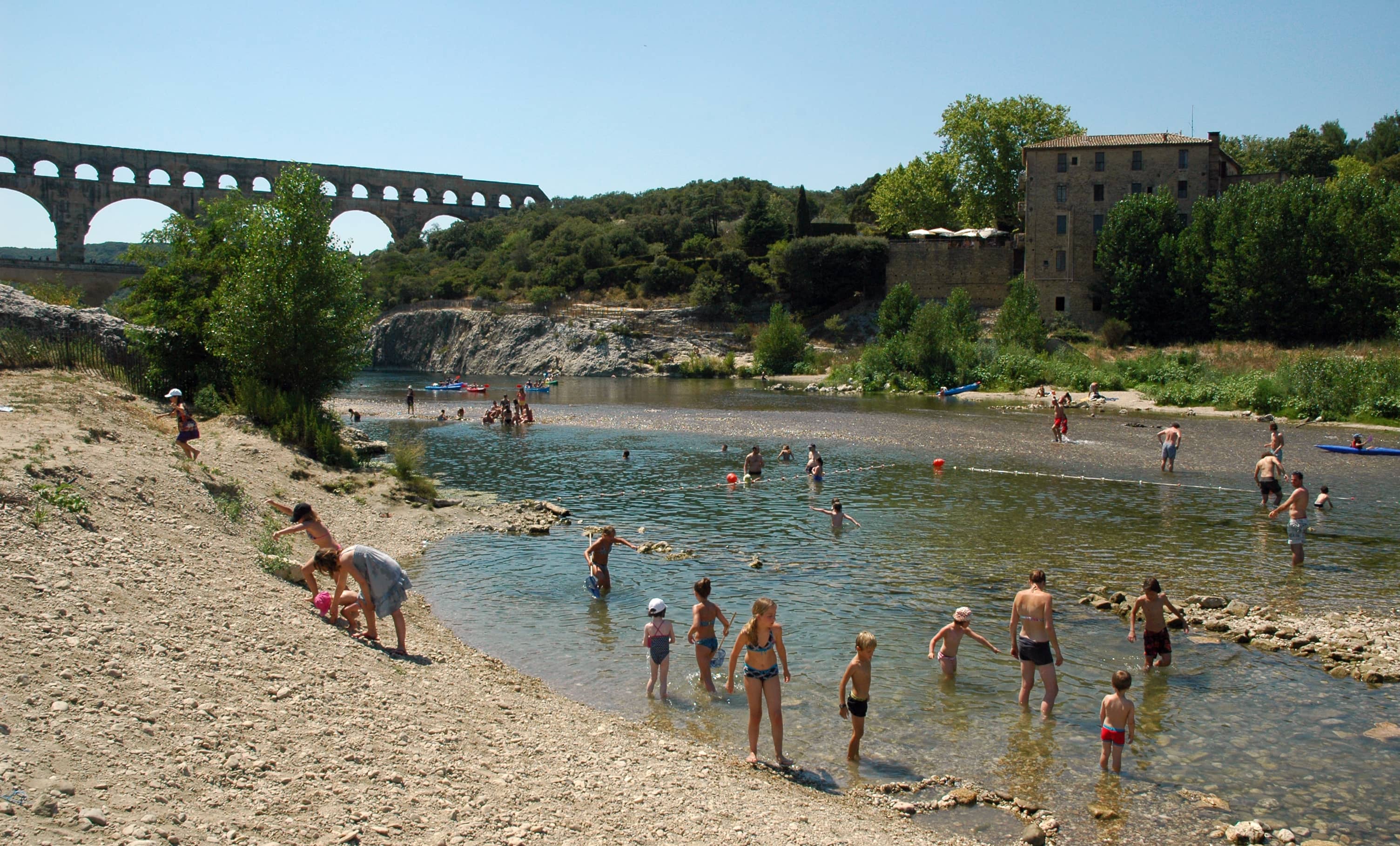 Gard River Beach
