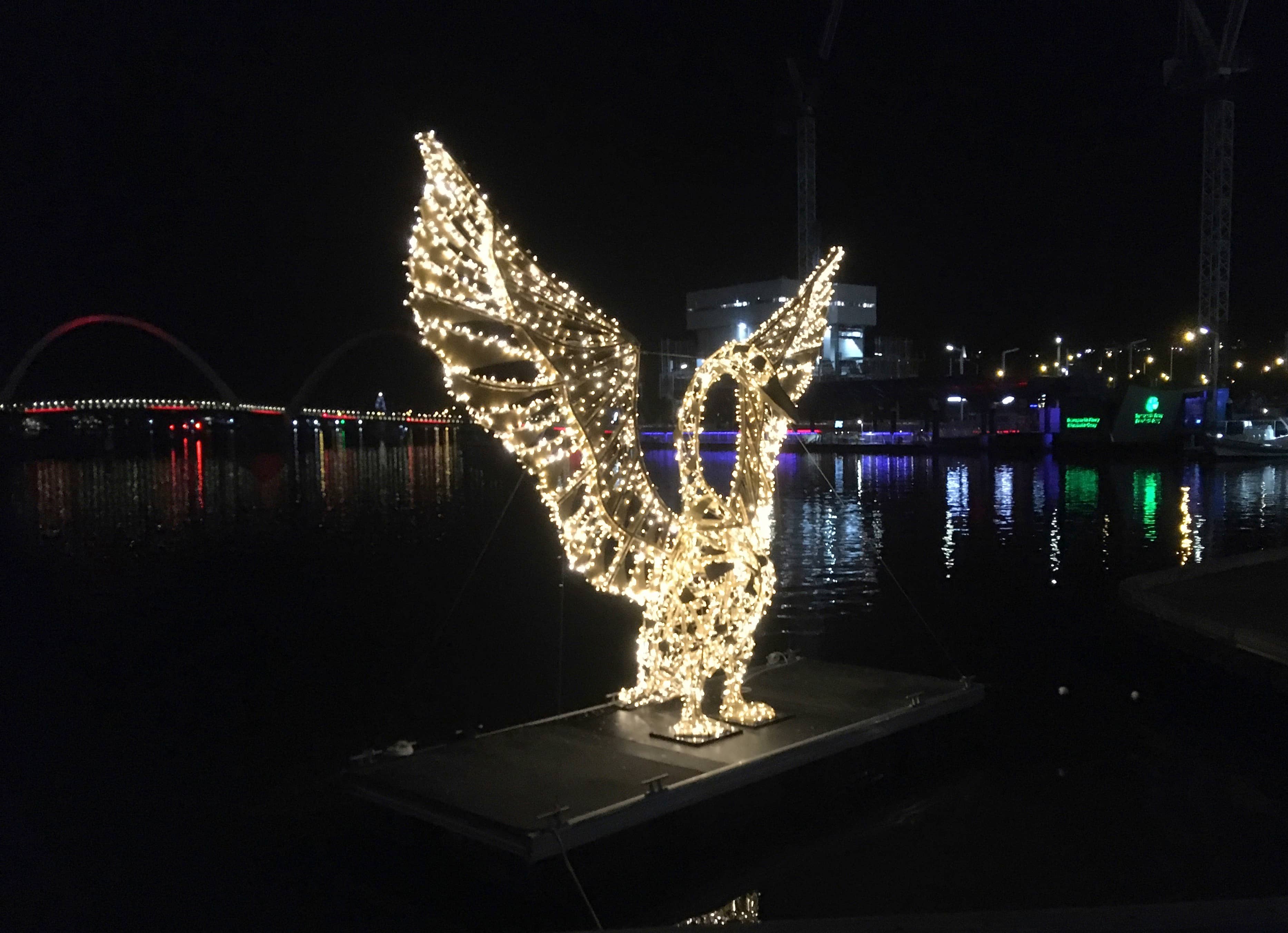 Festive Light Trails