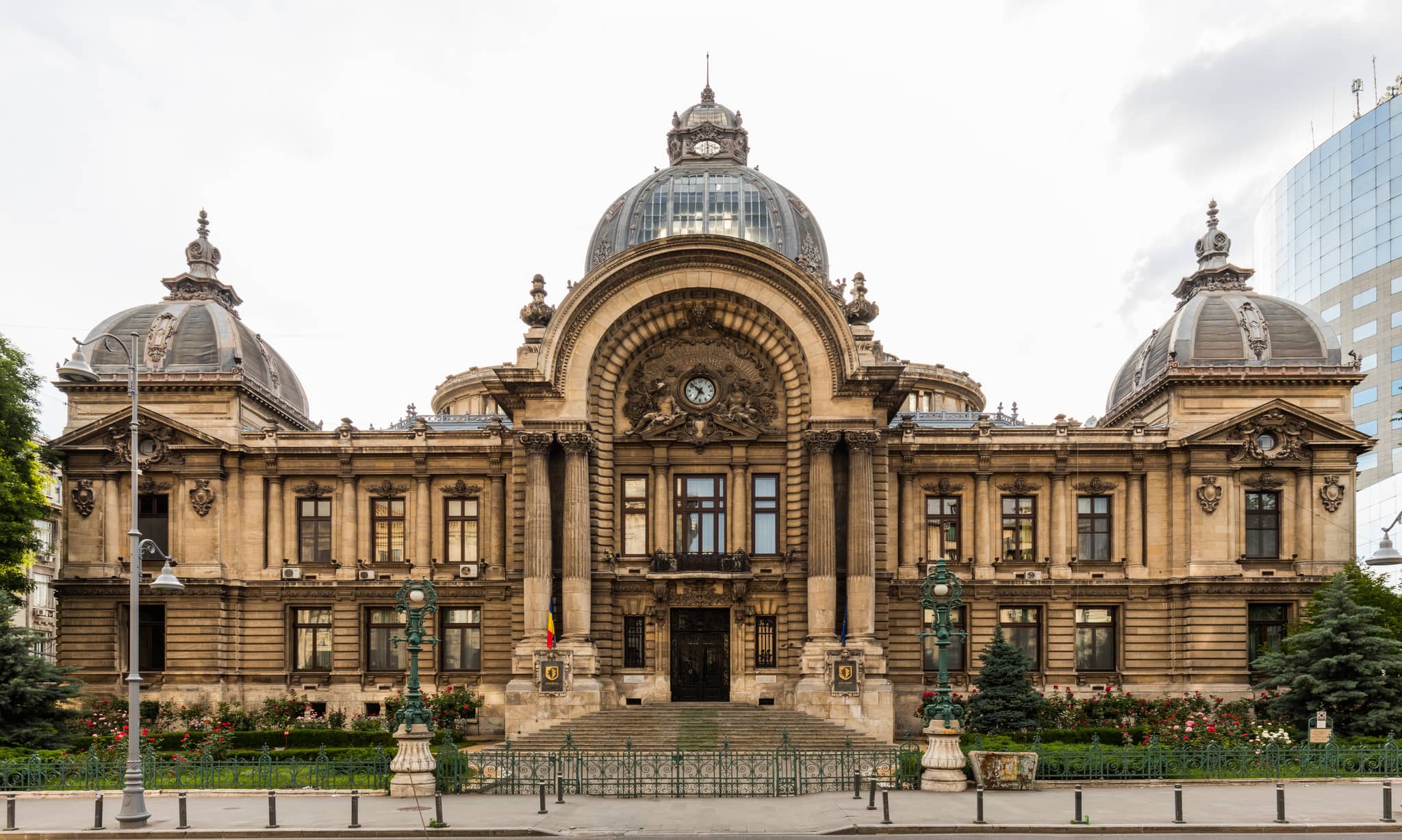 Glass-Paneled Dome