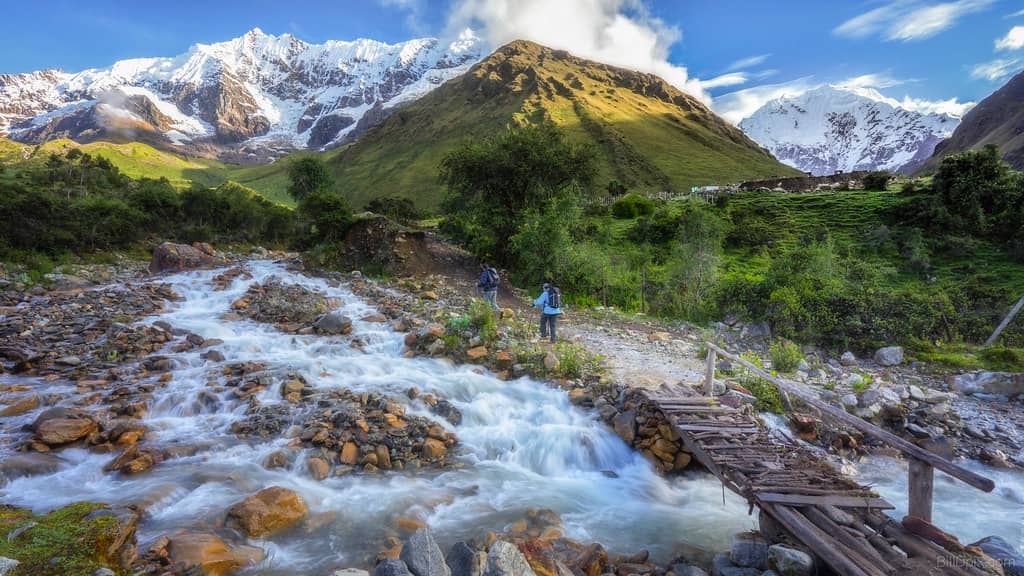 Andean Mountain Scenery