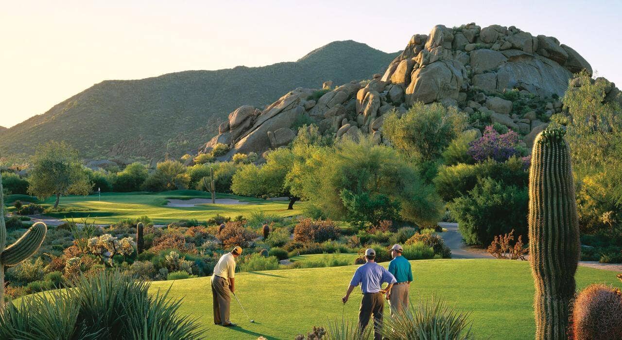 Elevated Greens with Scenic Views