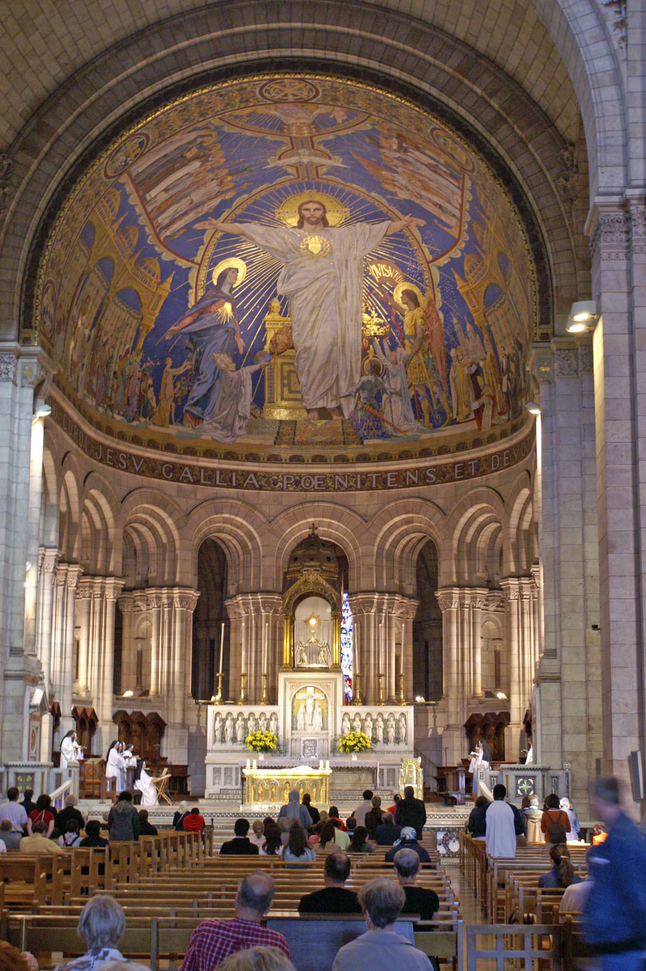 Basilica Interior & Mosaics
