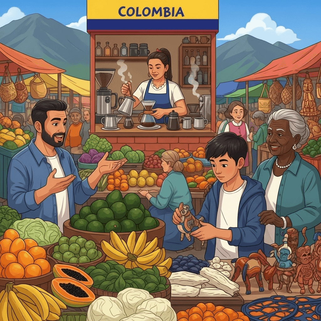 Colombian & Asian Delights