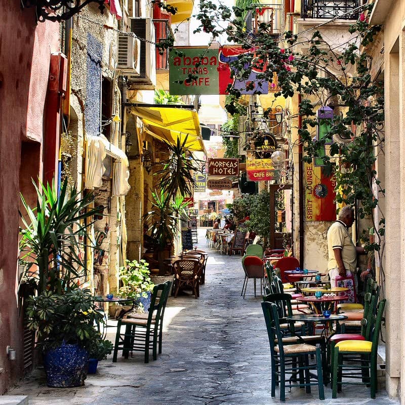 Bustling Tavernas and Cafes