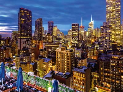 Harbor Rooftop View