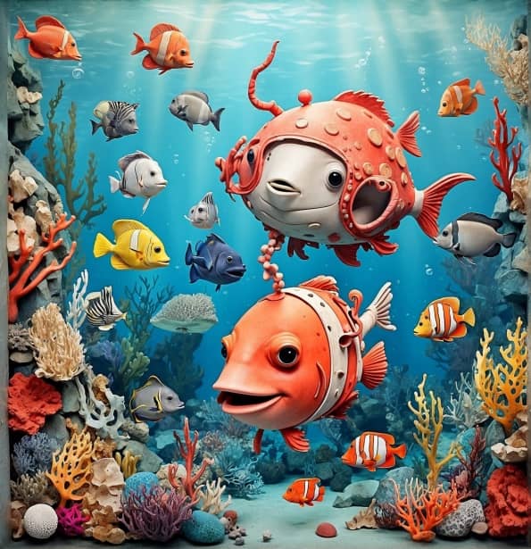 Digital Fish Coloring