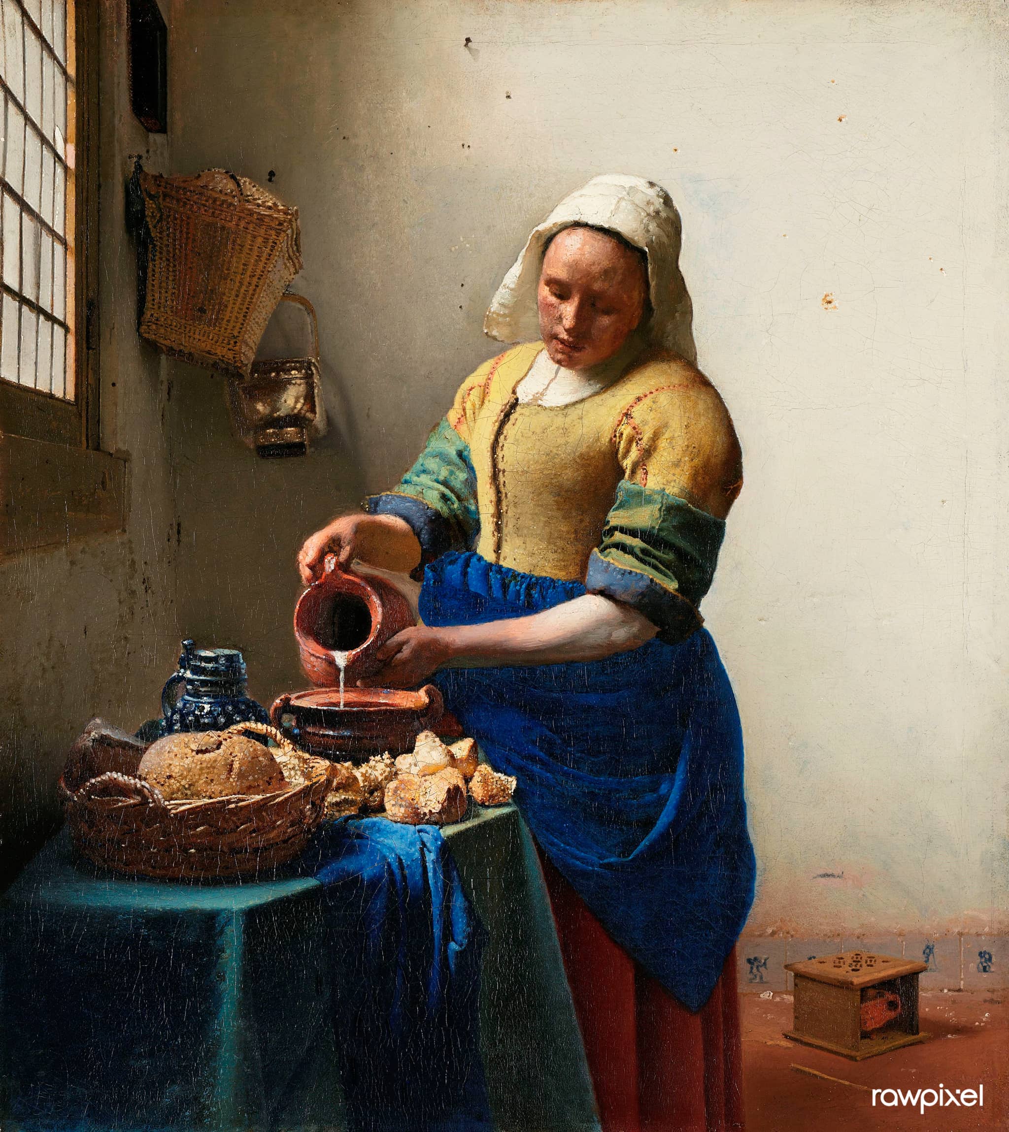 Vermeer's Milkmaid