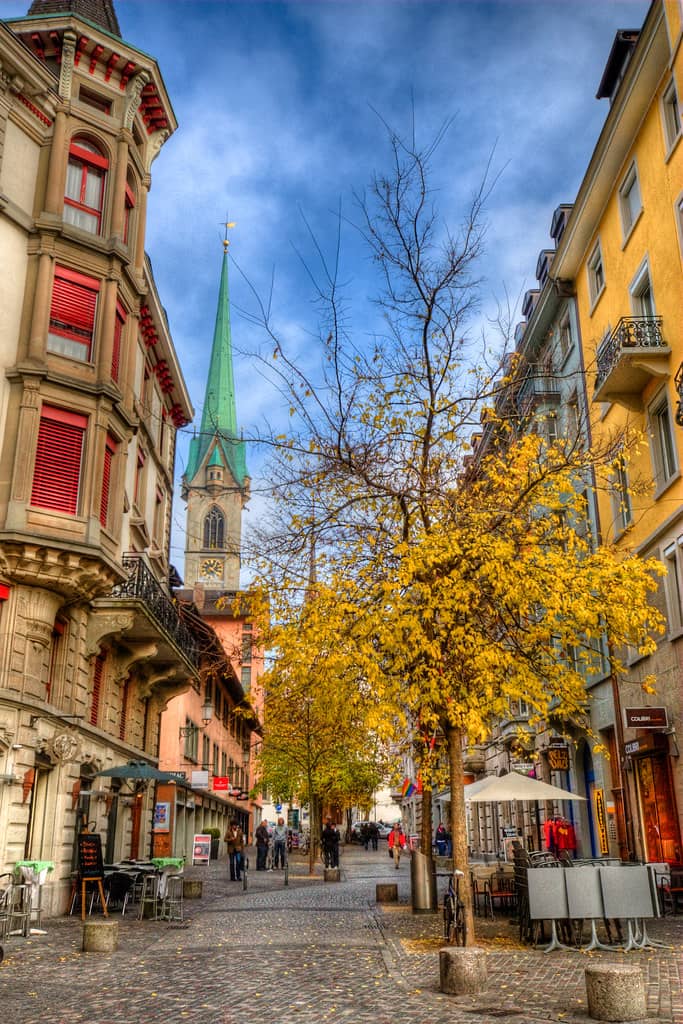 Niederdorf's Lively Atmosphere