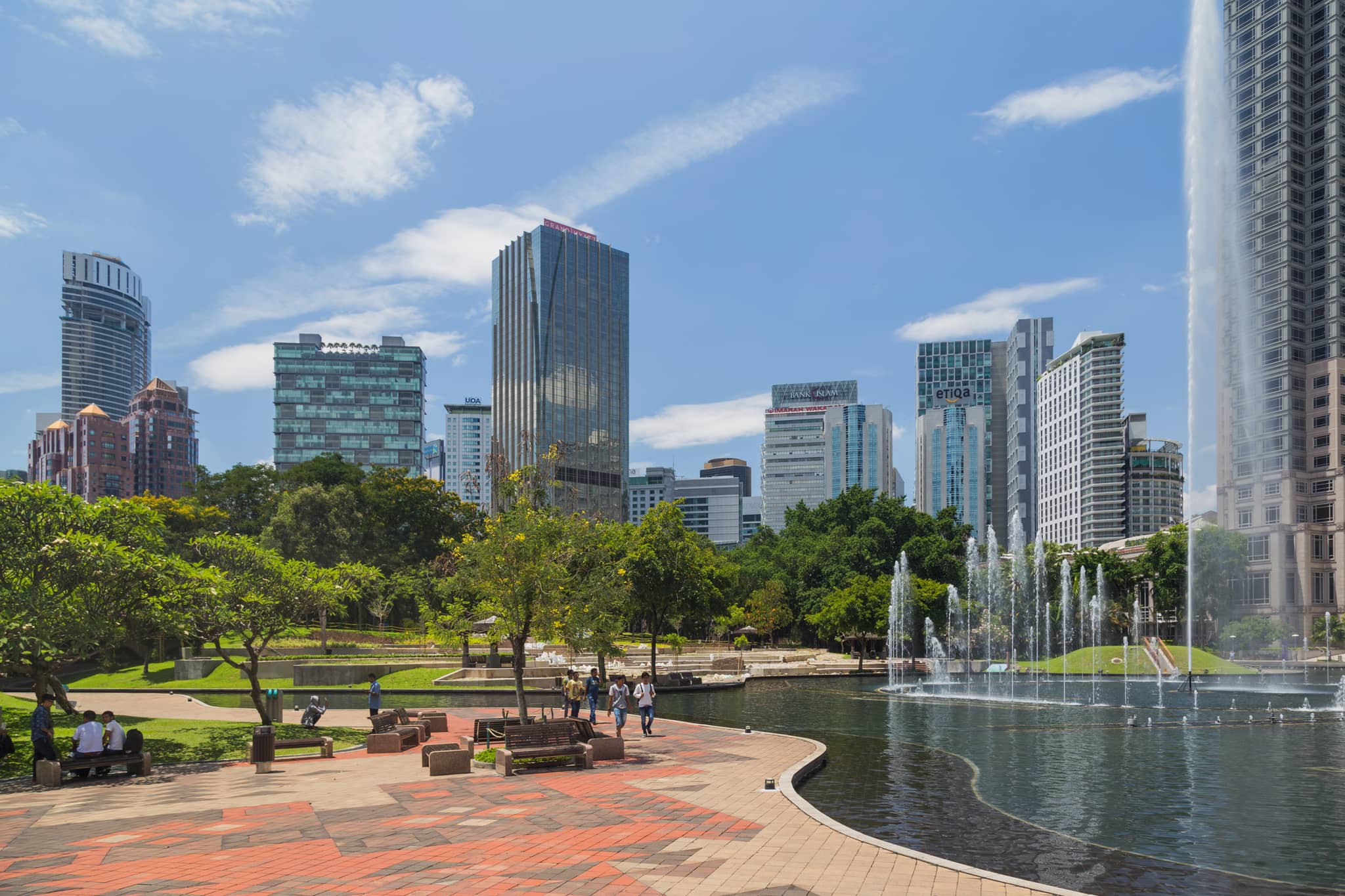 The Park and Lake