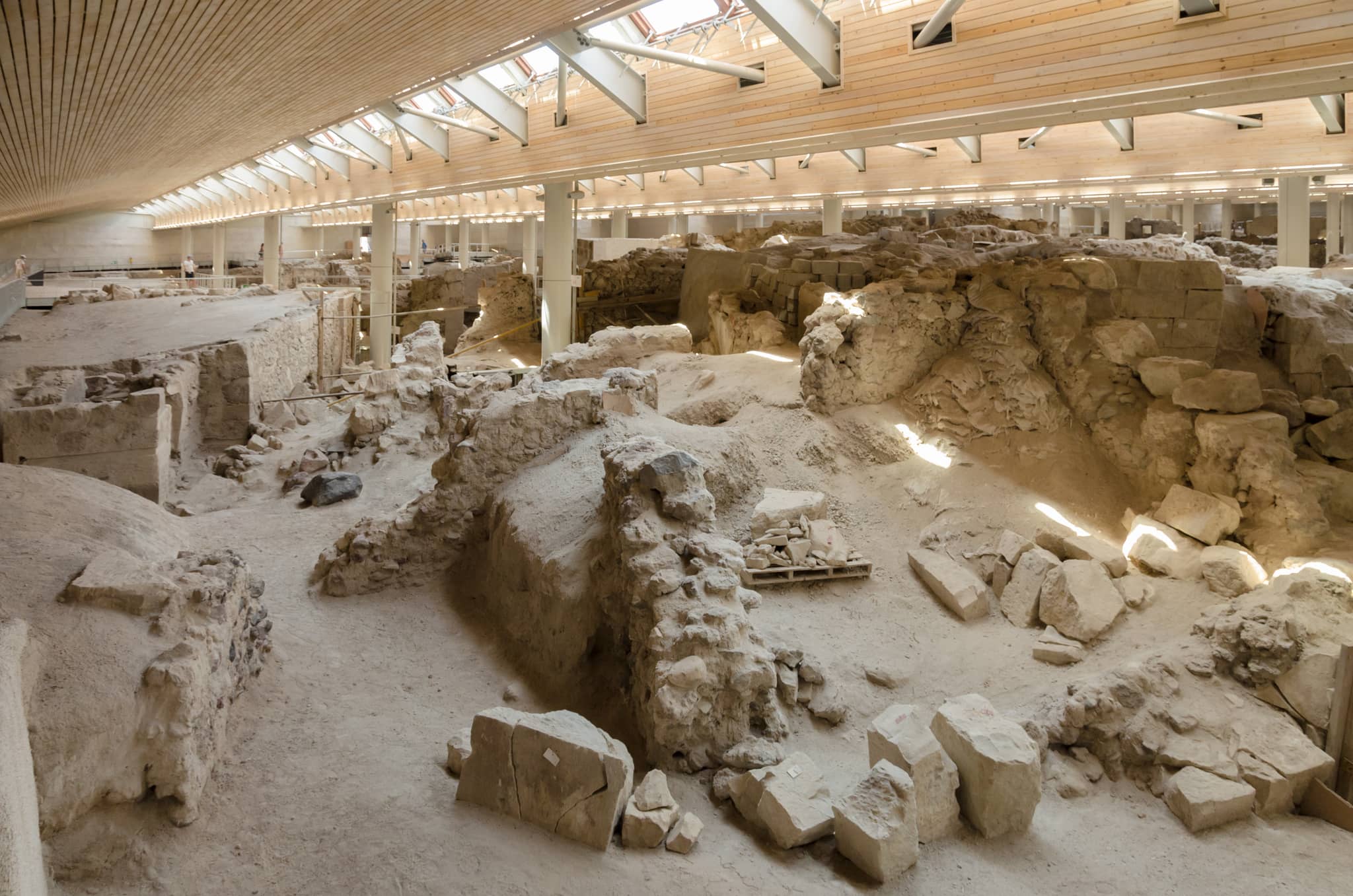 Covered Excavation Site