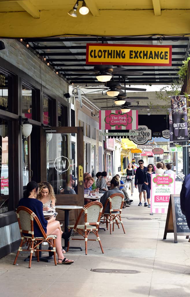 Magazine Street Boutiques & Eateries