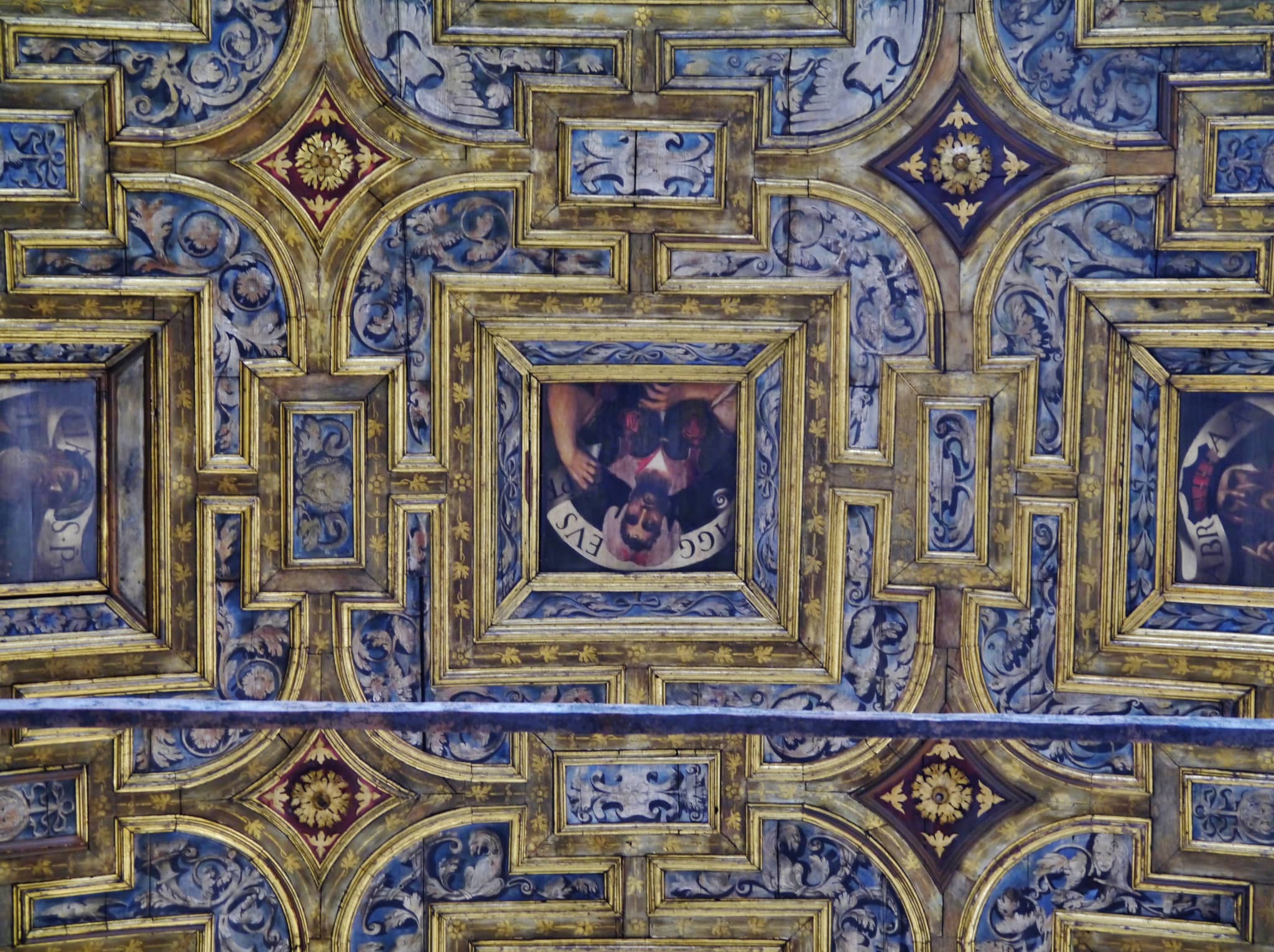 Gilded Barrel-Vaulted Ceiling