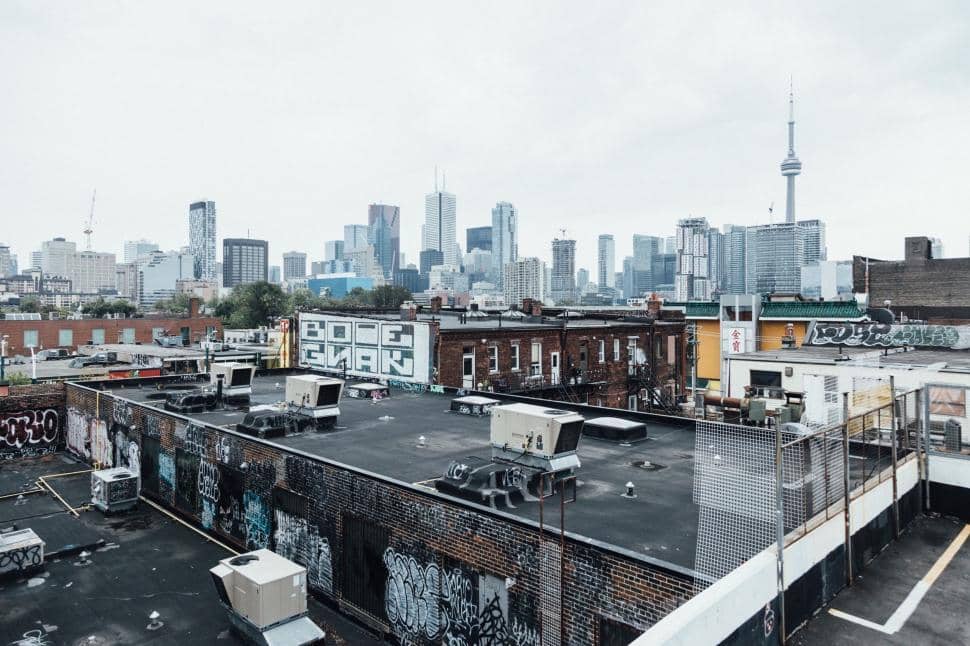 Kensington Parking Garage View