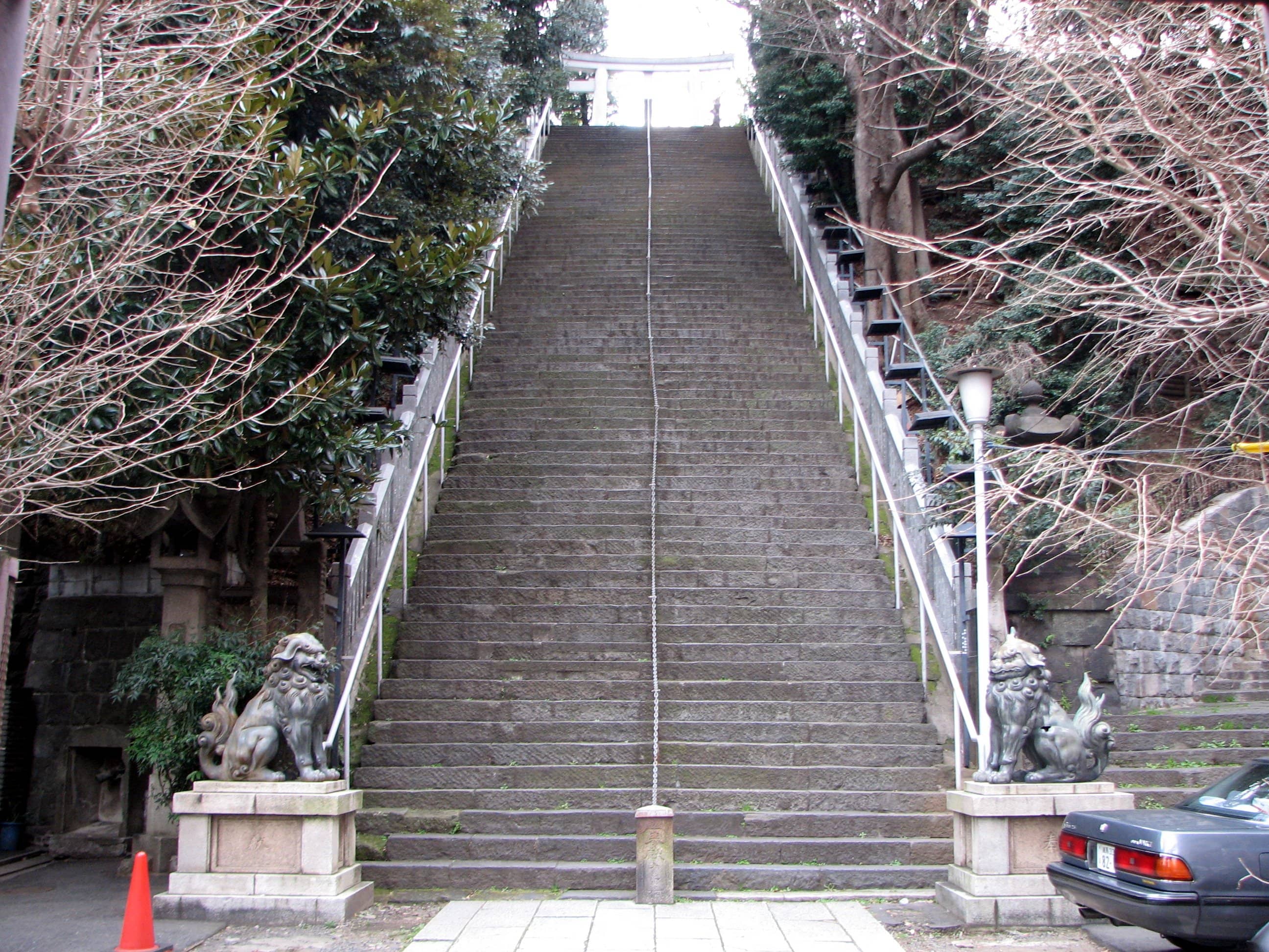 Steep Staircase Ascent
