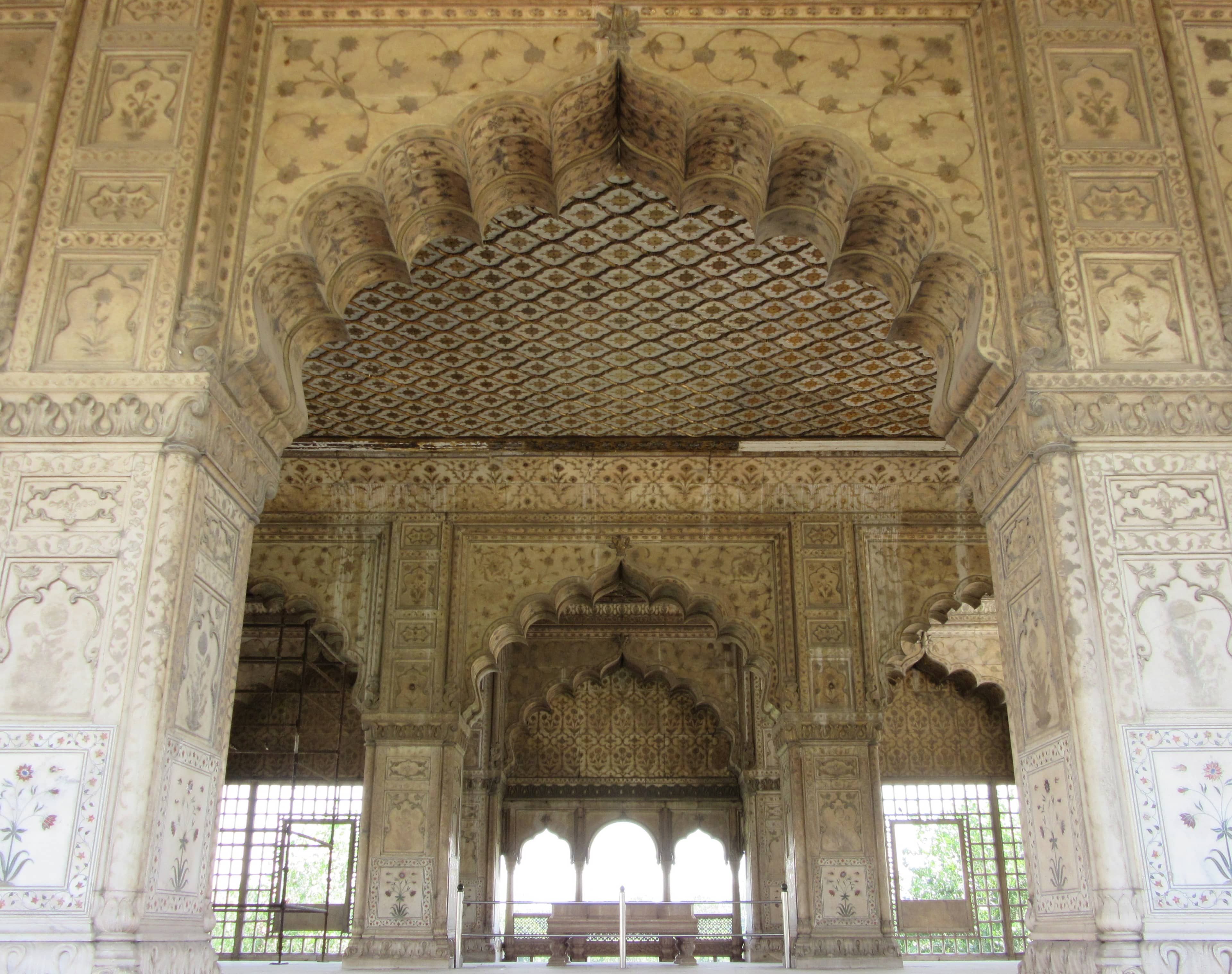 Intricate Mughal Architecture