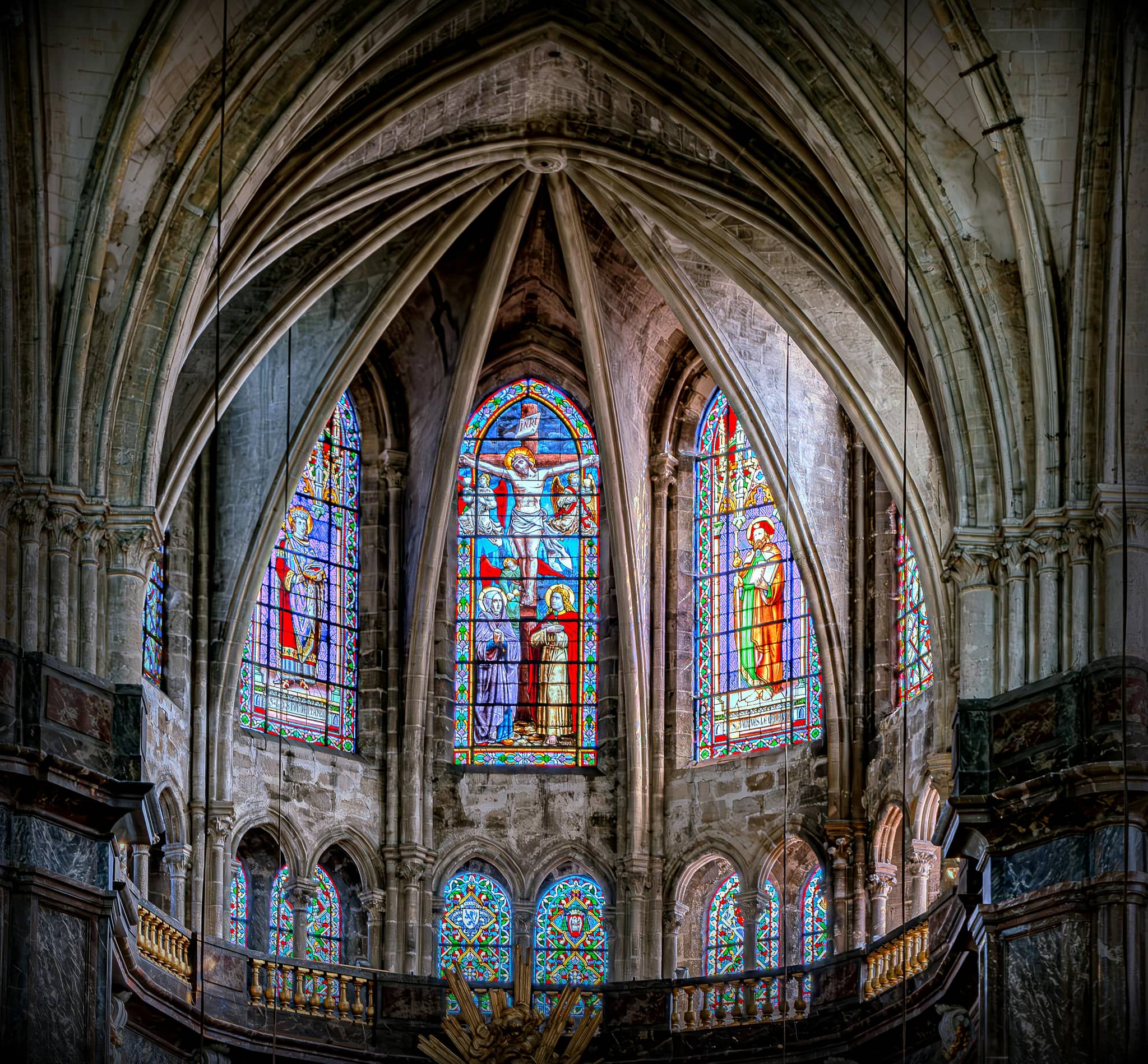 Stained Glass Interior