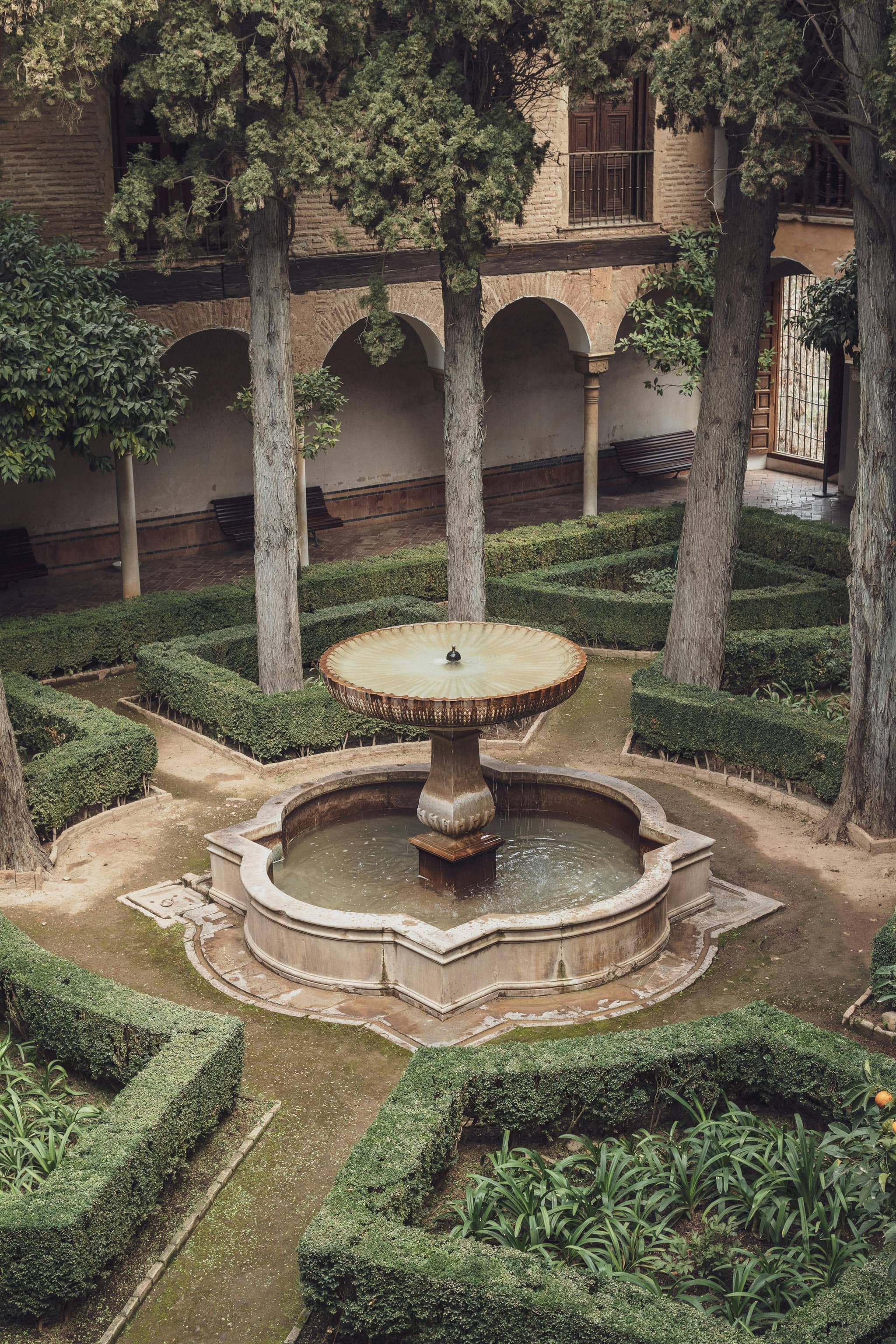 Lush Greenery and Water Features