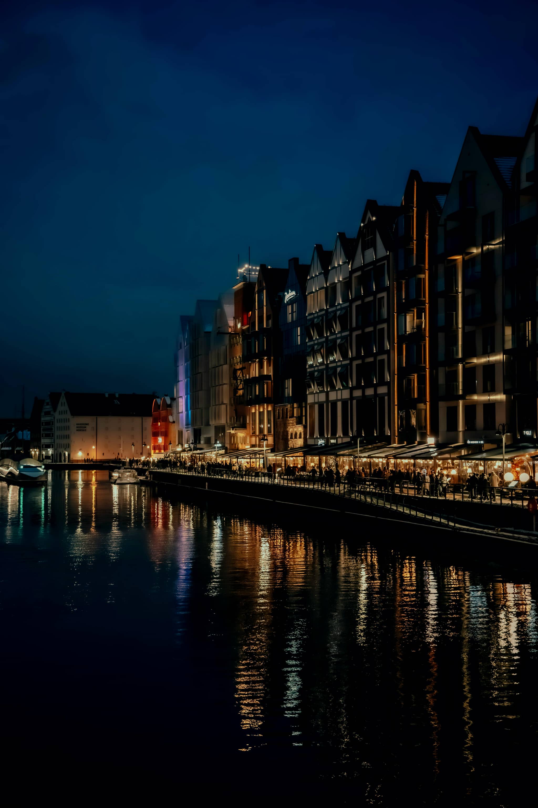 Vibrant Evening Atmosphere