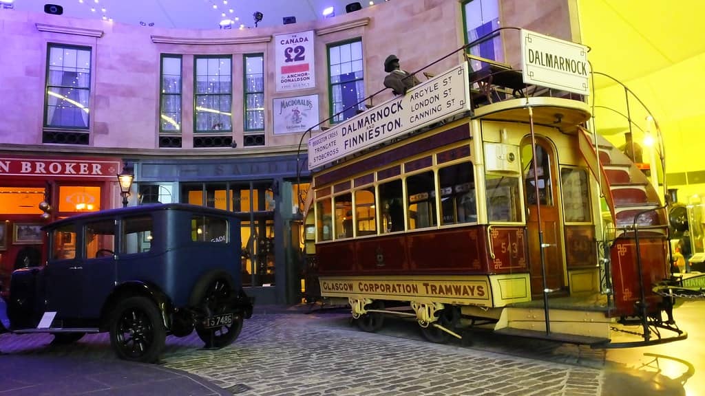 Recreated Glasgow Streets