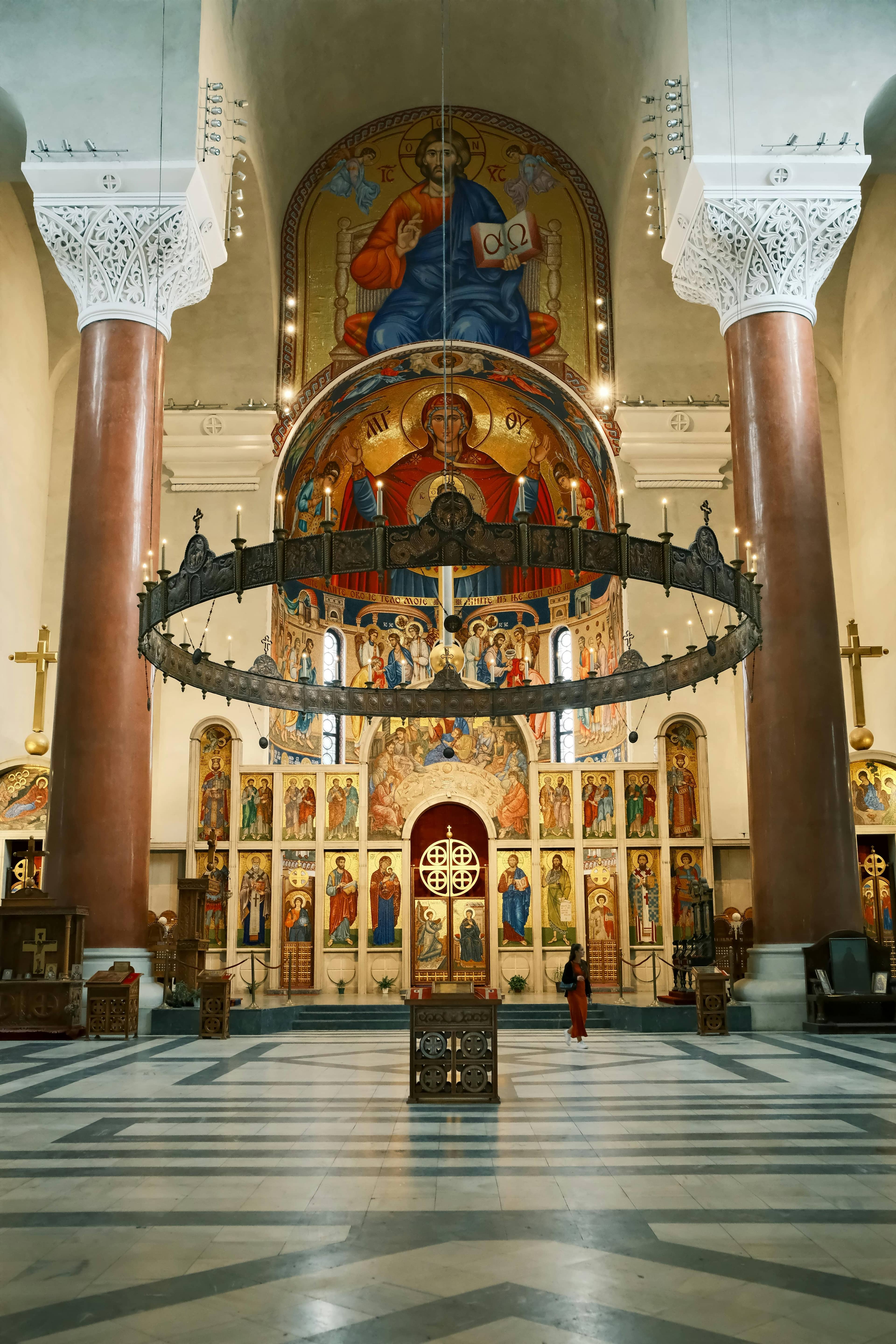 Vibrant Interior Frescoes