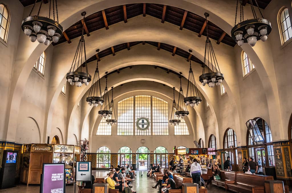 Historic Train Station Ambiance