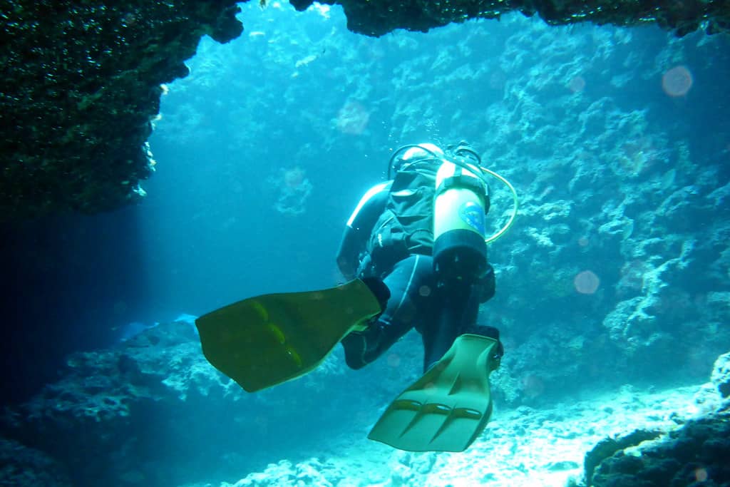 Snorkeling in Clear Waters