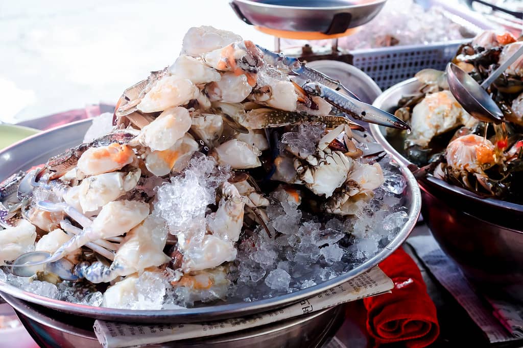 Fresh Seafood Stalls