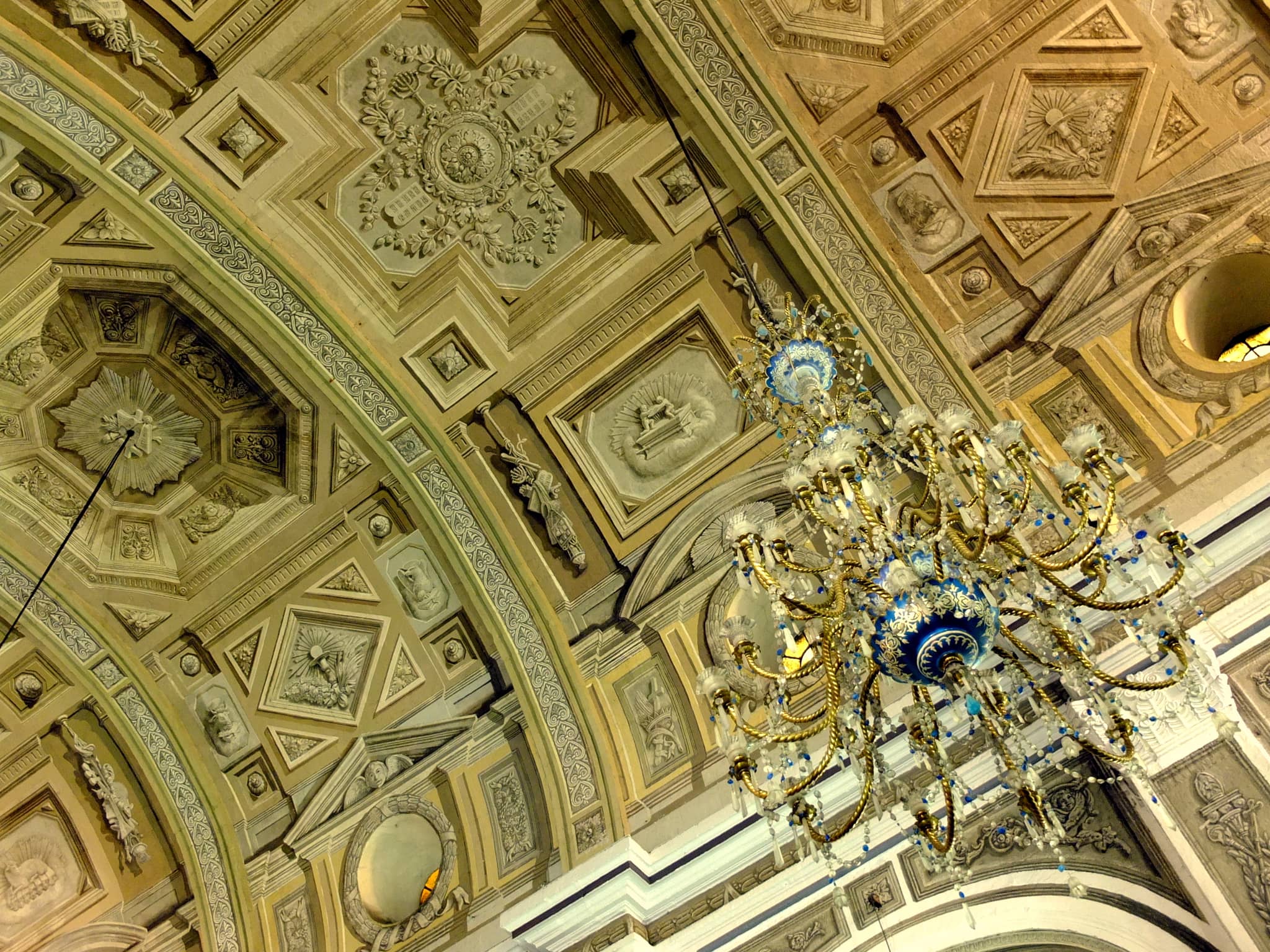 Intricate Ceiling Art