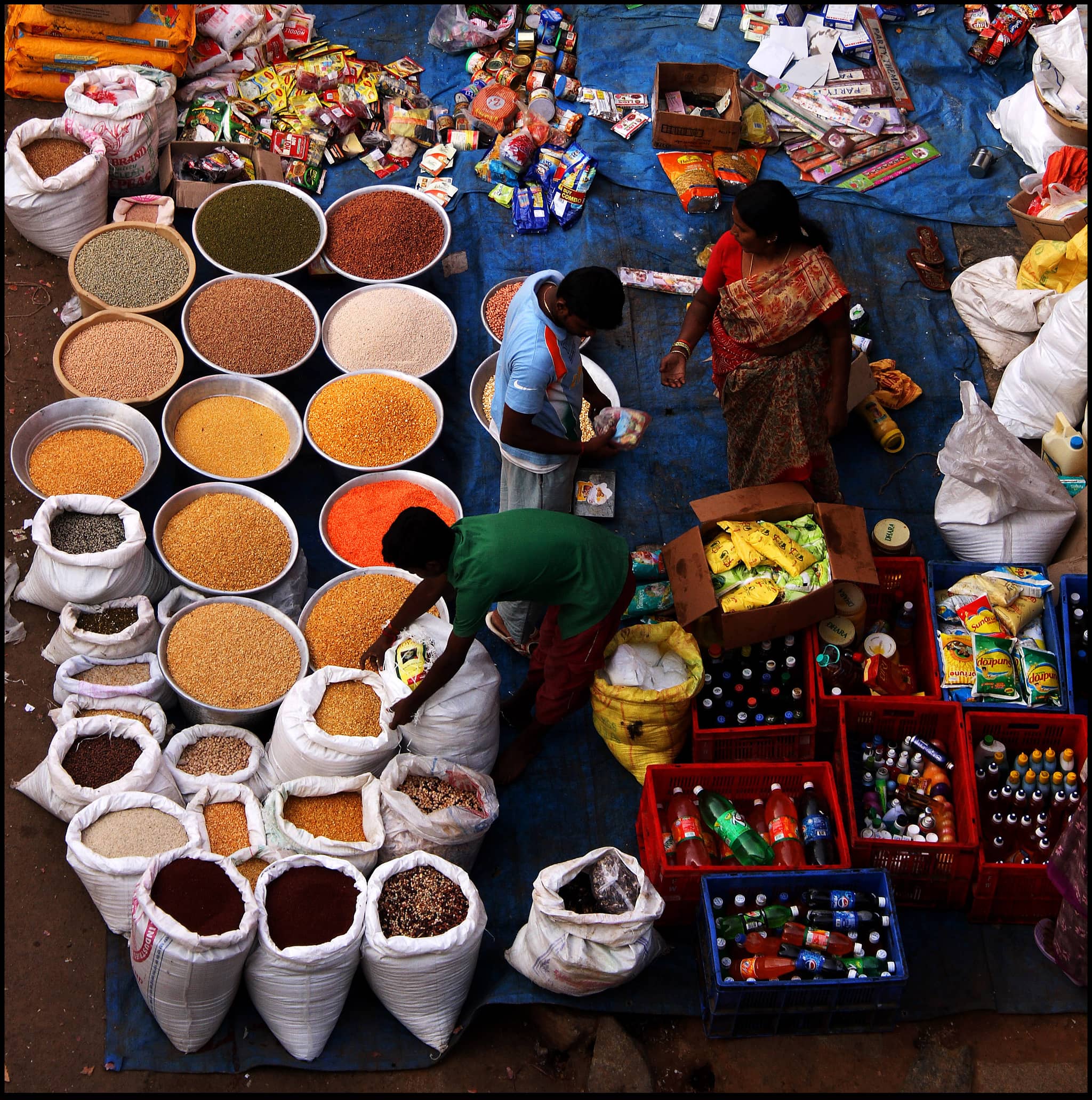 City Market Bustle