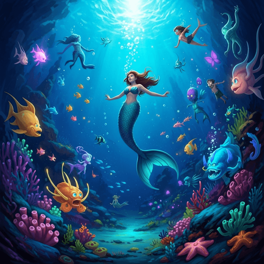 Merman and Mermaid Shows