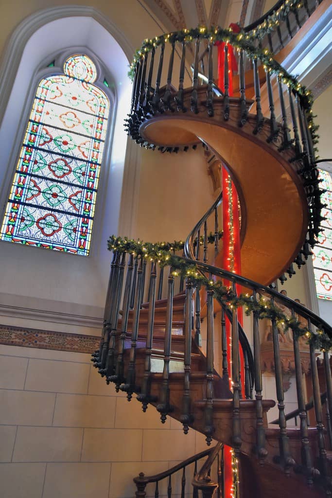 Spiral Staircase to Galleries