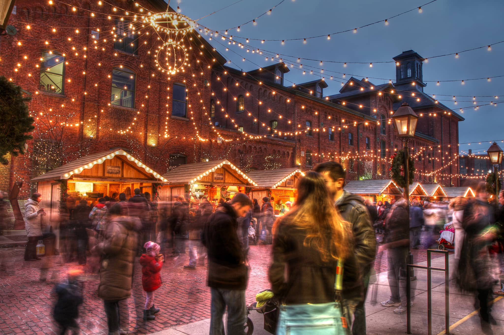 Distillery Winter Village