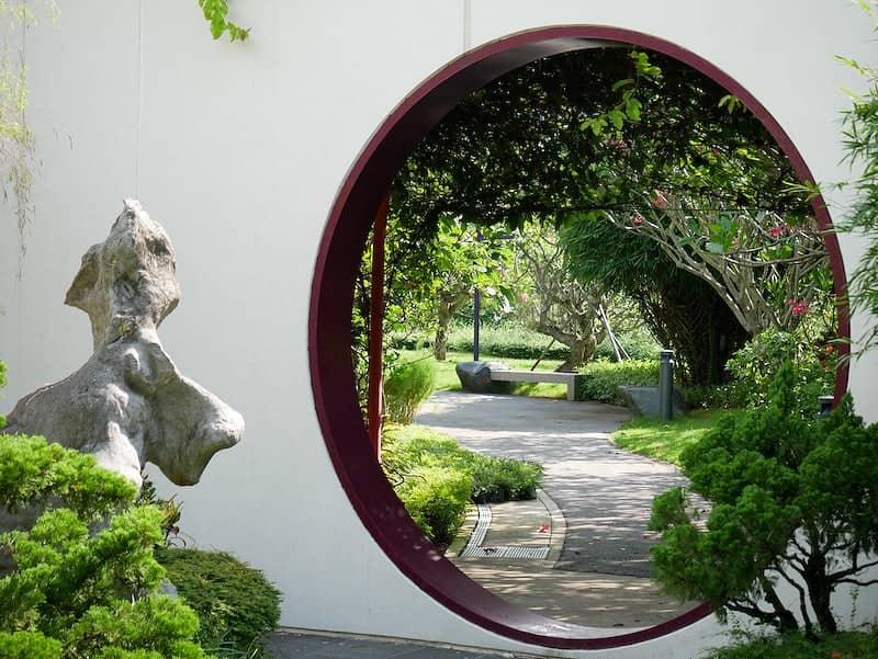 Winding Garden Paths