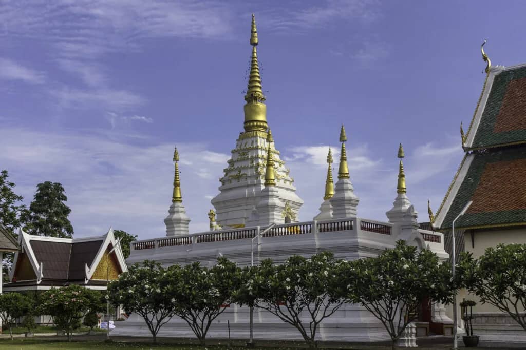 Peaceful Temple Grounds
