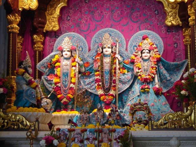 Bhagwan Ram, Laxman, and Mata Sita Temple