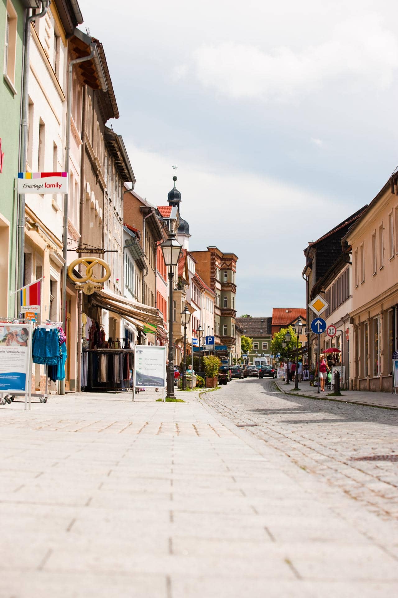 Vibrant Weekend Atmosphere