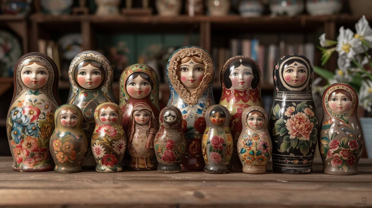 Vast Nesting Doll Collection