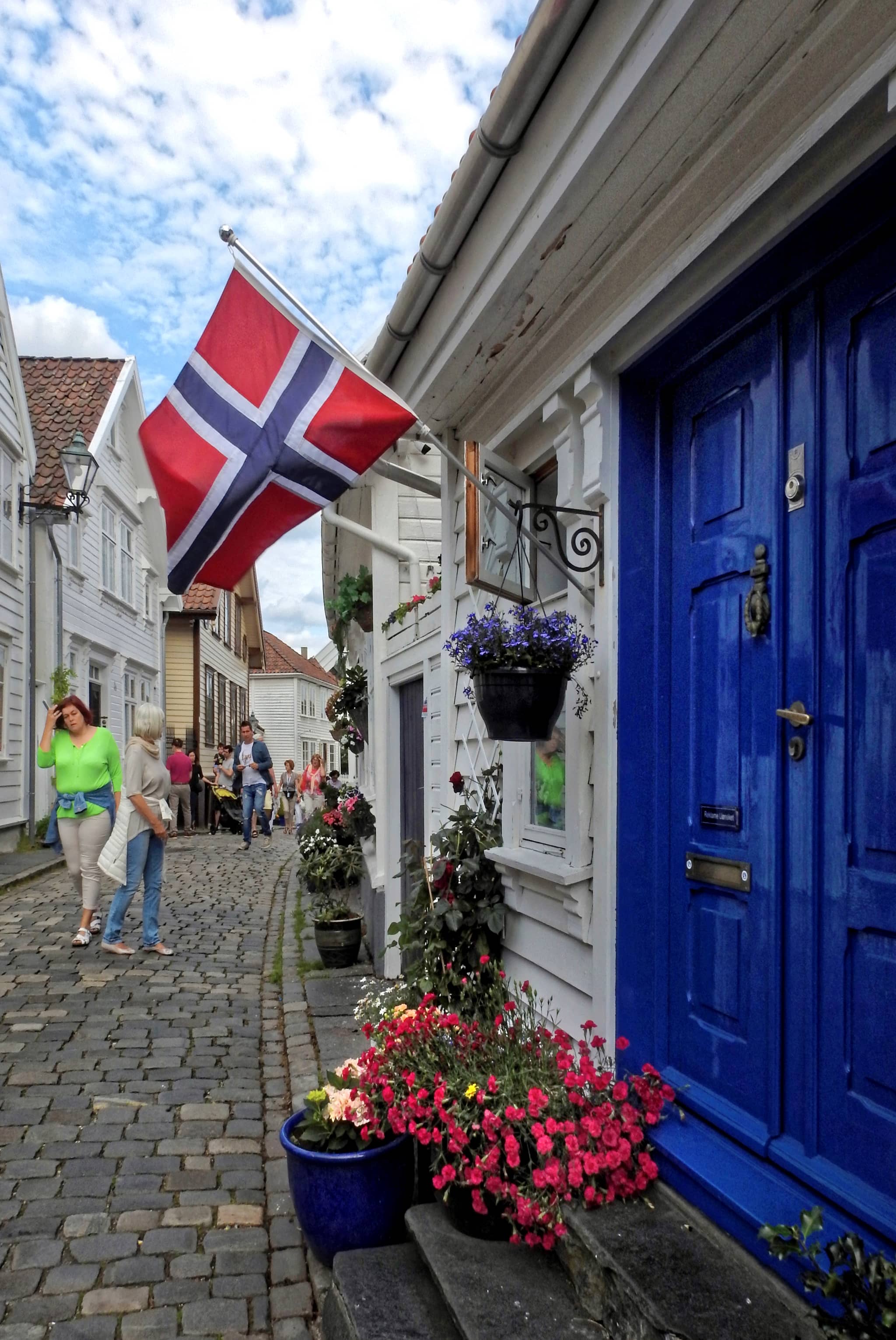 Flower-Adorned Streets