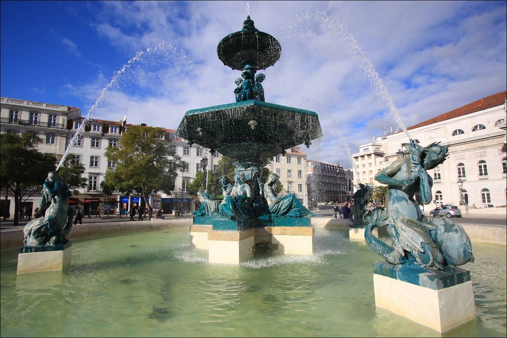 Fountains of Rossio