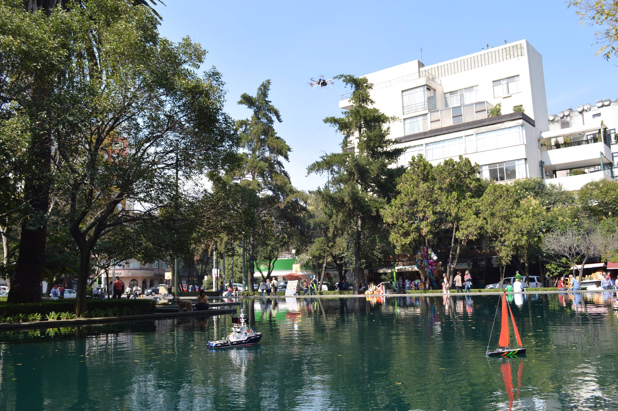 Reflecting Pools & Boats