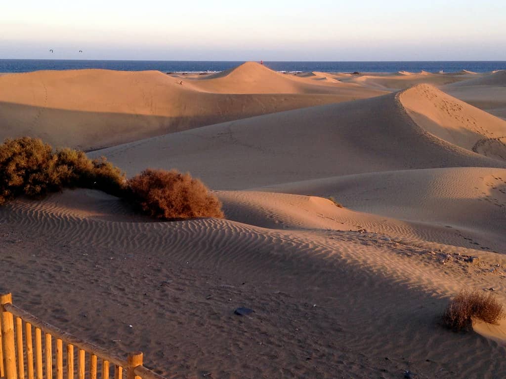 Sunset Over the Dunes